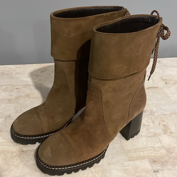 Chloe suede bootie - Picture 4 of 12
